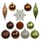 40 Pack Forest Shatterproof Ball, Teardop & Snowflake Ornaments by Ashland®